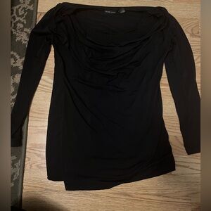 Women’s long black tunic